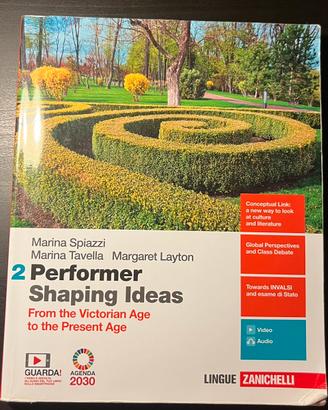 Performer shaping ideas- libro di letteratura ing