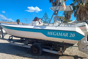 Barca Open Megamar 20 con Johnson 90 cv