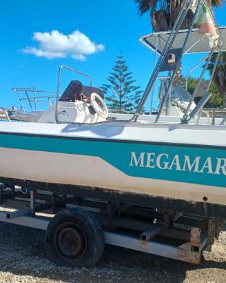 Barca Open Megamar 20 con Johnson 90 cv