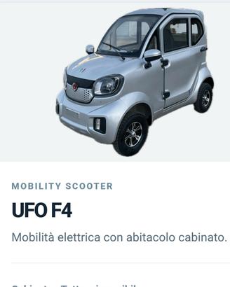 quadriciclo elettrico ufo t4 
