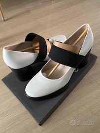 Scarpa shape sculptured motion - decolletté bianco