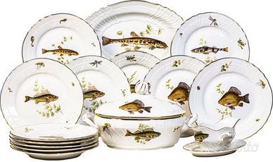 servizio da pesce Richard Ginori vecchio Ginori