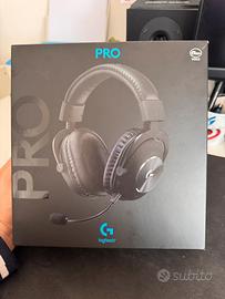 Cuffie logitech pro x gaming