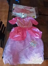 costume carnevale principessa 7anni 