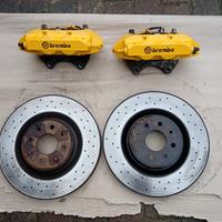 impianto frenante Brembo 305 Abarth 500/595 