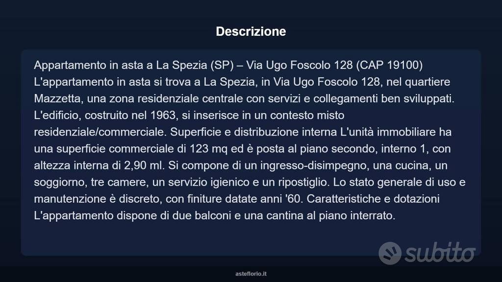 Appartamento – La Spezia, Mazzetta, Antoniana - Vista 4