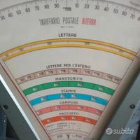 Bilancia Postale Prezziario anni 50  BIZERBA