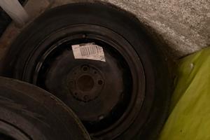 Cerchi e copponi panda da 14