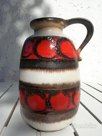 Vaso ceramica by Scheurich Germania 1973