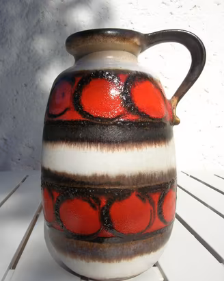 Vaso ceramica by Scheurich Germania 1973