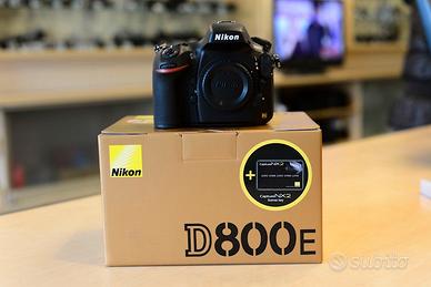 Nikon D800E 25k scatti + 24-70 + 70-200 VRII