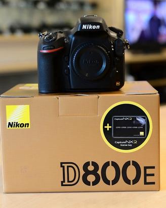 Nikon D800E 25k scatti + 24-70 + 70-200 VRII