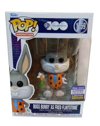Funko POP Animazione Bugs Bunny As Fred Flintstone