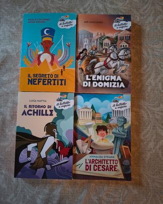 4 libri Collana Personaggi Storici 