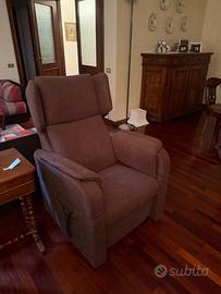 poltrona per anziani assistita