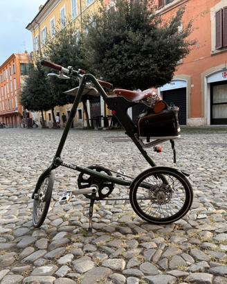 Bici pieghevole - Strida Green Leather