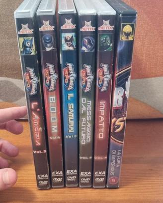 Lotto dvd Power Rangers