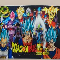 Quadro Dragon Ball Super – Stampa su tela 40×50 cm