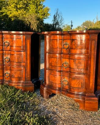 Coppia comodini in stile Barocco Veneziano