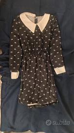 Costume di carnevale di mercoledì famiglia addams