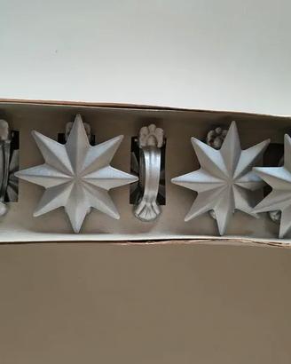 IKEA DRAGBY 5 Fermatovaglioli natalizi