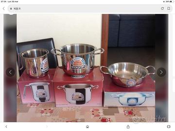 Pentole in acciaio inox