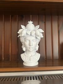 Testa di Moro Siciliana – Statuetta Decorativa