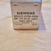 Condensatori  carta e olio Siemens NOS