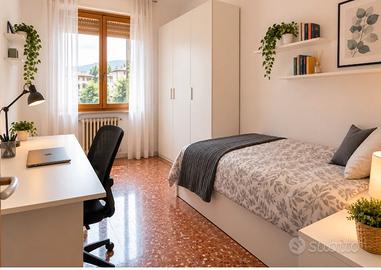 Stanza singola-Sesto Fino- con balconcino