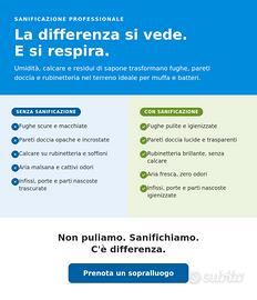 SaniBagno Express -Sanificazione profonda