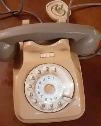 Telefono vintage d'epoca no gettoni telefonici
