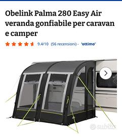 Veranda gonfiabile obelink palma 280 pari al nuovo