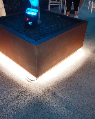 Fioriere in corten o verniciate