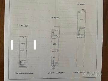 Casa da ristrutturare con corte esterna