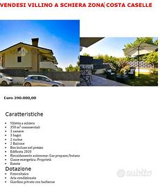 Zona costa caselle Marino Rm