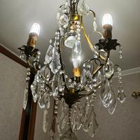 Lampadario a Goccia di Cristallo