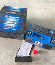 Batteria al litio moto SHIDO come nuova 