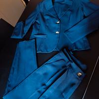 Tailleur blu navy donna