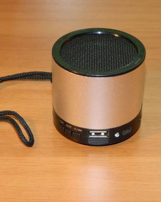 Mini altoparlante portatile lettore MP3 USB radio