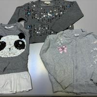 3 maglie bimba 6-7 anni