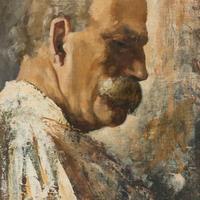 dipinto figura maschile