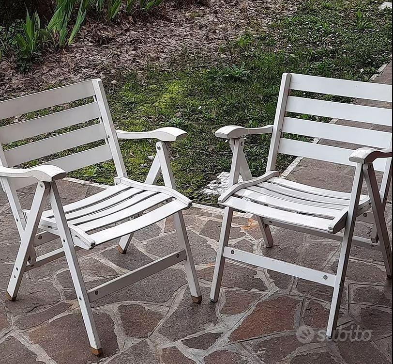 Reguitti – sedie pieghevoli sedie giardino veranda Arredamento e