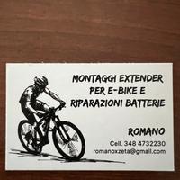 Ebike Batteria aggiuntiva / extender