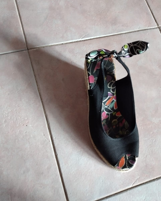 Scarpe aperte Donna fly flot con zeppa