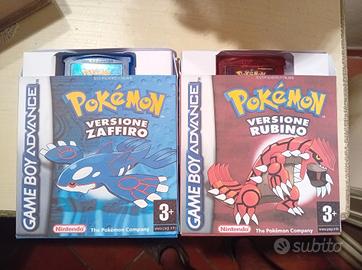 Pokemon Rubino e Zaffiro Game Boy Advance