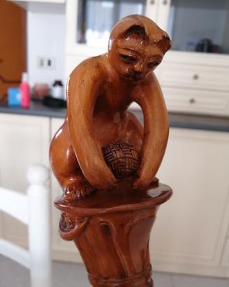 Bastone da passeggio in legno 