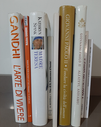 Pack libri su personaggi religiosi