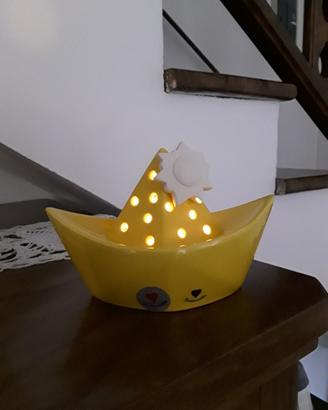 lampada Cuorematto in ceramica autentica
