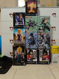 Action figure Dragon Ball e Naruto originali 