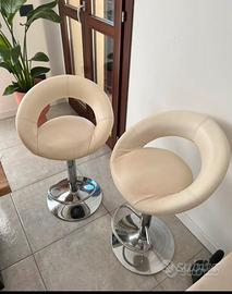 2 sgabelli regolabili